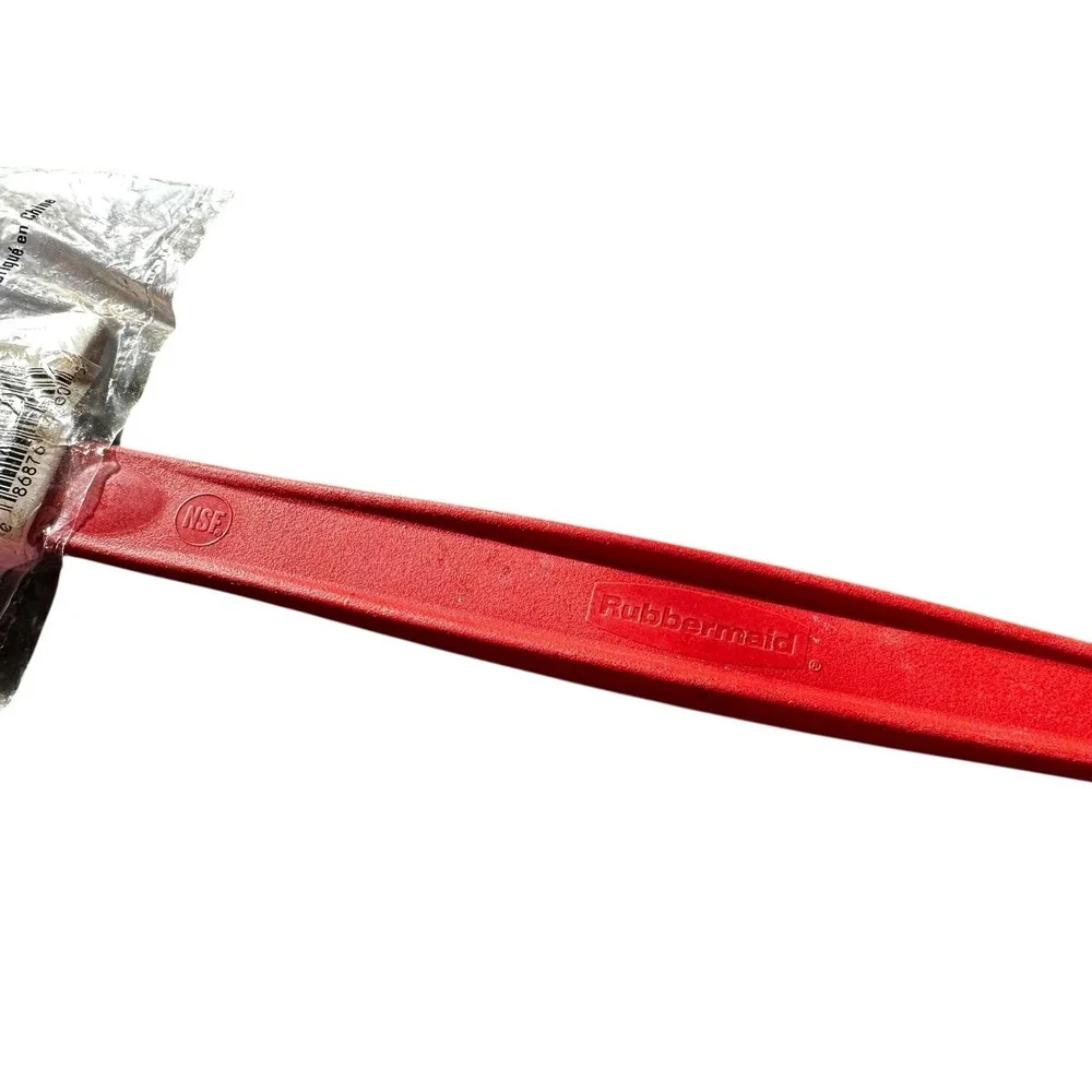 Rubbermaid Commercial High Heat Scraper Red NSF‎ Red Handle New
